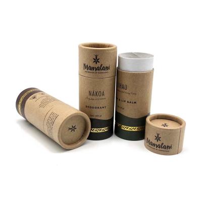 China Biodegradable Lift Up Paper Tube Customized Sizes Circle Round Air Freshener Cardboard Tube Packaging For Air Freshener Container for sale