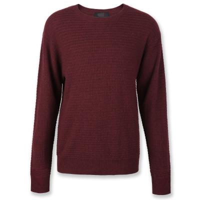 China 20ALM029 Men's Basic Sweater Wool Sweater Round Neck Sweater Breathable Man Long Sleeve Knitted Clothes for sale