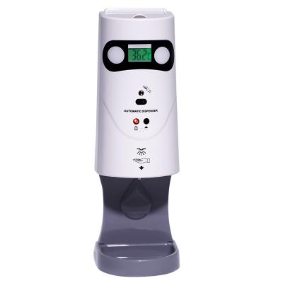 China Non Touch Smart Soap Dispenser Dual Temperature Measuring Soap Dispenser for sale