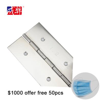 China High Quality Stainless Steel304 Stainless Steel 304 Heavy Duty Piano Hinge for sale