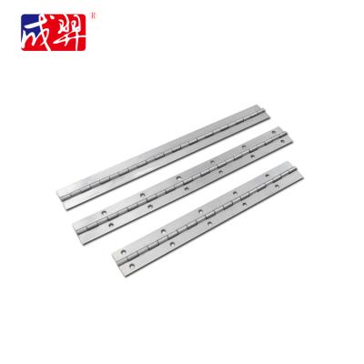 China Stainless steel201/304/iron 304 stainless steel piano hinges, continuous furniture hardware long piano hinges, long roll hinge for sale