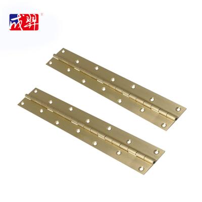 China Long Continuous Brass Piano Hinge Price for sale