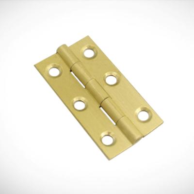 China 2inch Decorative Brass Small Door Hinges For Wooden Jewelry Box for sale