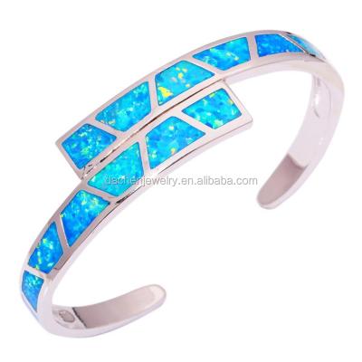 China Wholesale fashion accessories free of advance and nickel 925 Sterling Silver Australian Opal Bracelet for sale