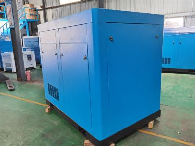 China 75 pk 55 kW schroeftype luchtcompressor 13 bar olie-geïnjecteerde roterende schroefcompressor Te koop