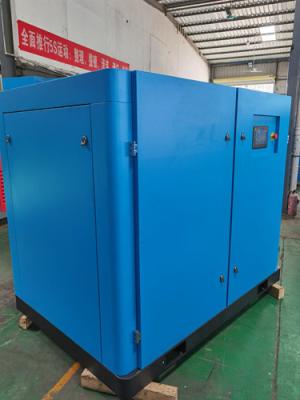 China Oil Lubricated Two Stage Screw Compressor Silent Energy Saving Variable Speed for sale