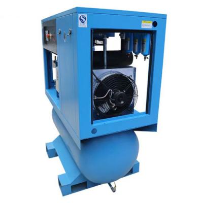 China Rotary Screw Laser Cutting Air Compressor Fixed Frequency Screw Compressor With Dryer for sale