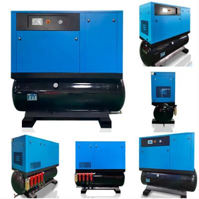 China Laser Cutting All In One Rotary Screw Type Air Compressor For Laser Machine 11Kw 15HP for sale