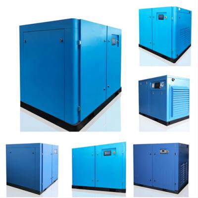 China Air Rotary Screw Drive Compressor Variable Speed Screw Compressor PM Motor for sale