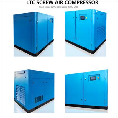 China 8bar Air System Screw Type Refrigeration Compressor Air Cooling 100 Hp Air Compressor for sale