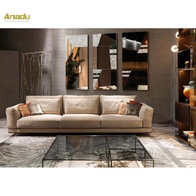 China Luxury style (size) (height) adjustable adjustable sofa well designed sale modern leather sectional household sofa set living room furniture for sale