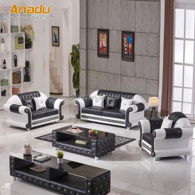 China Chesterfield SOFA Classic Group Leather Sofa Chesterfield SOFA Arabic Living Room Lantai for sale