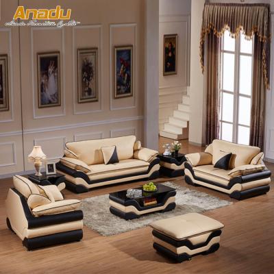 China Newest Change Color Changing Color Leather Sofa Set AL803-A for sale