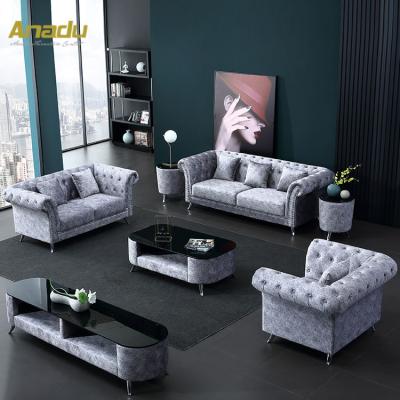 China Change Color Change Color 1+2+3 Living Room Group Chesterfield Sofa for sale