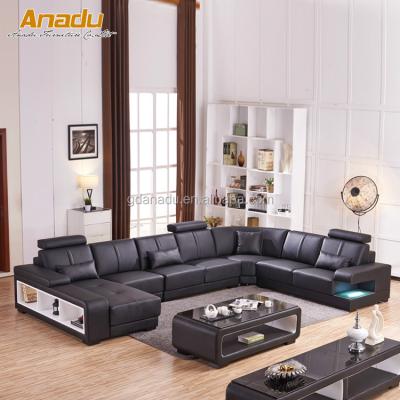 China Chesterfield SOFA Chesterfield SOFA Model New Sectional U Shape Genuine Leather Living Room Sofa Set of 8 Seater for sale