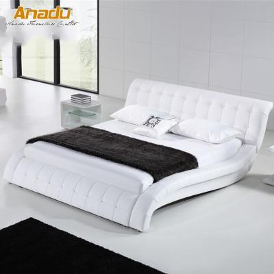 China Hot-selling soft bed 2017 soft bed modern leather soft bed with crystal CCE066 for sale