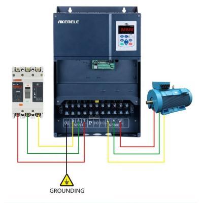 China China 12 Years Factory Single Phase Input 3 Phase Output 55kw 50HZ In 60HZ AC Drive/VFD/Variable Frequency Drive 36X35X24 for sale