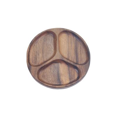 China Multi-grain Fruit Dish Multi-grain Candy Dish Salad Bowl Fruit Dish Fruit Dish Sustainable Solid Wooden Unique Large Nut Fruit Dish for sale