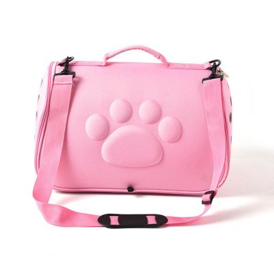 China Breathable manufacturers selling 42 * 24 * 26 cm simple and able to support or support cute design baby cat strap cat bag new look for sale