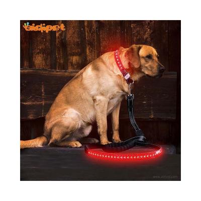 China Pet Flashlight USB Safety LED Comfortable Hot Selling Waterproof Rechargeable Dog Collar Leash for sale