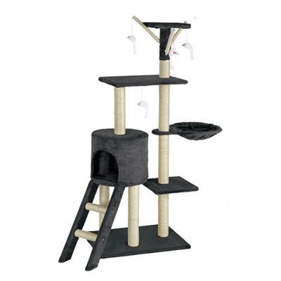 China Latest Fashion Design Pet Toy Cat Climbing Frame High Quality Cat Tree for sale