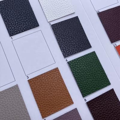 China Waterproof Suede Backing Microfiber Leather Fabric PU Roll Leather Material For Car Seat Cover for sale