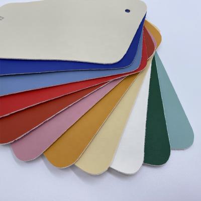 China Automotive Interior Leather Recycled Leather PU Solvent Free Synthetic Leather Waterproof Ecoleather Stain Resistant for sale