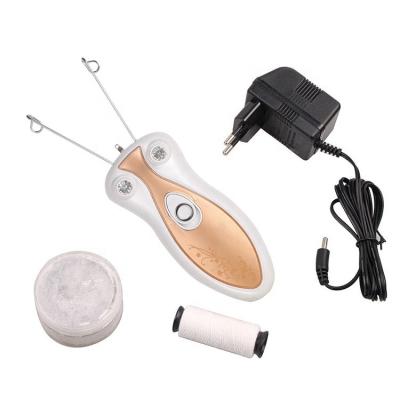 China Safety Factory Electric Shaver Lady Facial Cotton Epilator Women Hair Remover Facial Epilator Machine for sale