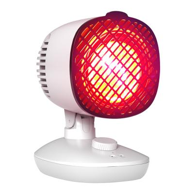 China Foshan Desktop 150W Small Heat Red Light Joint Pain Relief Infrared Lamp Comfortable Therapeutic Far Lamp Therapy Device For Body for sale