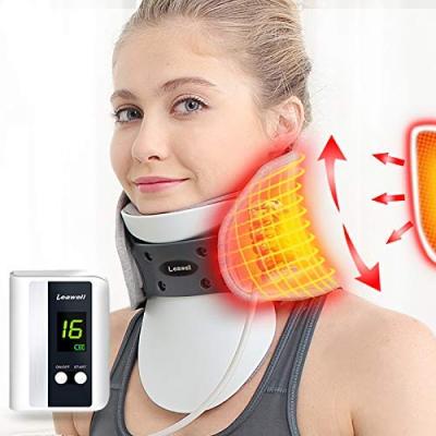 China Household China Inflatable Soft Pain Relief Cervical Vertebra Traction Device Neck Collar Support Medical Brace For Home Use for sale