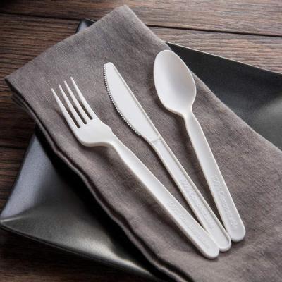 China Portable Biodegradable Disposable Cutlery Set Disposable Kids Cutlery Restaurant Disposable Tableware Set with Cutlery for sale