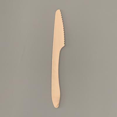 China Dispoasble Knife Fork And Spoon Disposable Wooden Cutlery Sets On Sale for sale