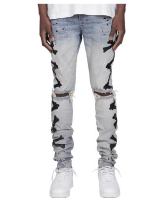 China Mens High Street Jeans 2022 Wholesale Cotton Mens Jeans 80% Breathable Pants Mens Clothing for sale