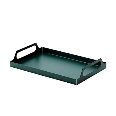 China Iron Craft Brand New Genuine Durable And Reusable Paint Iron Tray For Catering Service for sale