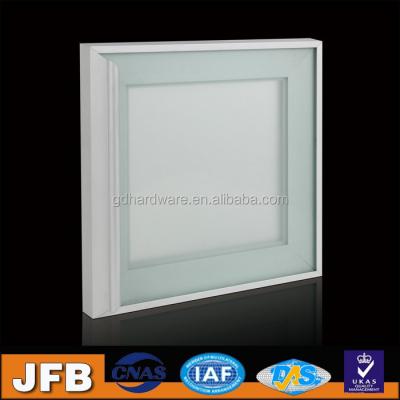 China Indoor Environment Smooth Aluminum Framed Glass Swing Door With Integrated Handle for sale