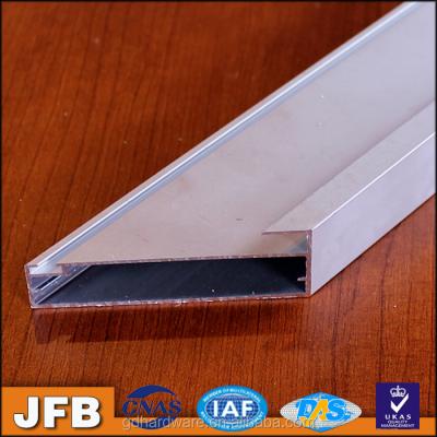 China Durable China Aluminum Profile Anodized Aluminum G Profile Kitchen Profile For Sideboard for sale