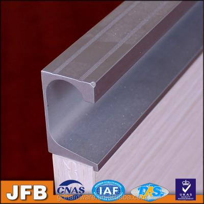 China Durable 6063 T5 Sideboard Door G Aluminum Profile Kitchen Aluminum Profile Glass Door Frame Extruded Handle Aluminum Profile for sale