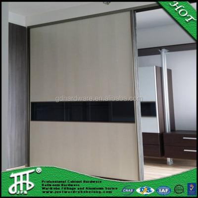 China Aluminum Profile Wardrobe Sliding Door Moisture Proof Hardware for sale