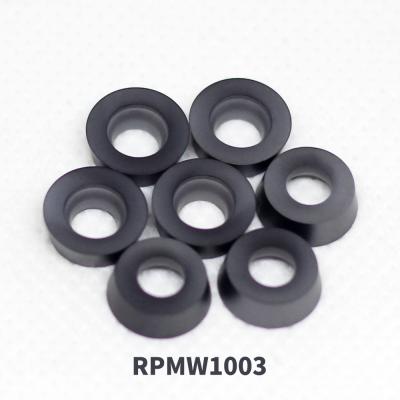 China RLD RPMW1003 Steel Tungsten Carbide Insert Maker CNC Solid Milling Cutter For Hardened Steel for sale