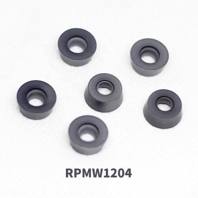 China RLD RPMW1204 Steel Tungsten Carbide Solid Insert with Gray Coating CNC Milling Cutter for Steel for sale