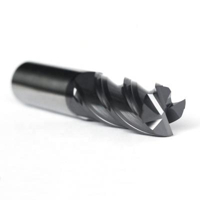 China Wholesale High Quality Solid Carbide End Mill RLD HRC50 4 Flute CNC Milling Cutters Fresas Flat Solid With AlTiN Coating for sale