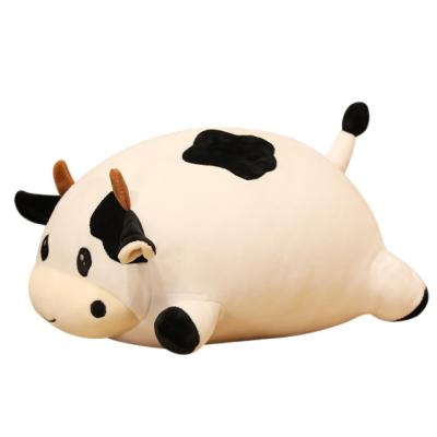 China Large Soft Plush Stuffed Animal Custom Lovely Soft Plush Gift Cow Toys Soft Plush Cow for sale