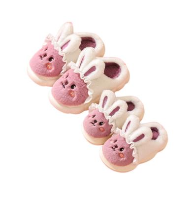 China Best Quality Soft Selling Plush Women's Plush Slippers Custom Made Plush Slippers for sale