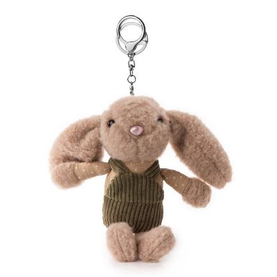 China Soft Plush Factory Directly Sell Cute Plush Backpack Accessories Plush Key Chain Key Chain for sale