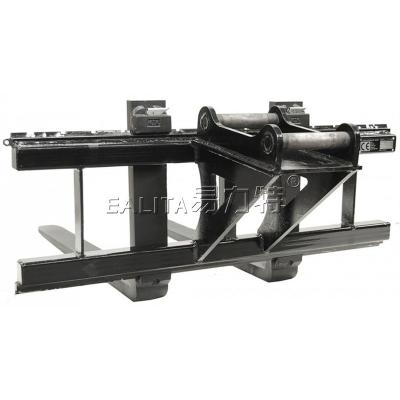 China Truss Excavator Attachment Pallet Fork Frame E-2A-1200-1.5T-S40 for sale