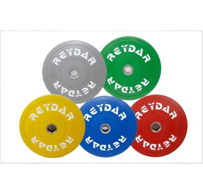 China Durable Bumper Plates Weight Plates Colors Rubber Coated Rubber No Smell for sale