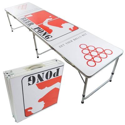 China 8ft beer stink gaming table aluminum portable BBQ picnic/camping times table WJD9914 for sale