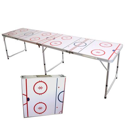 China Good Quality Modern Costom Printing Aluminum Beer Pong Times Table 8ft for sale