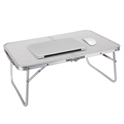 China Large Modern Portable Outdoor Camping Bed Tray Foldable Laptop Desk Laptop Table for sale