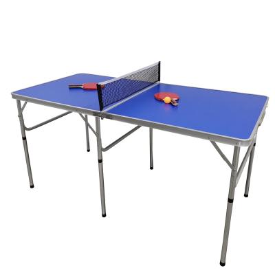 China Portable Tennis Table Folding Table Tennis Table Set with Net, 2 Ping Pong Paddles and 2 Ping Pong Balls for Indoor/Outdoo 9950 for sale